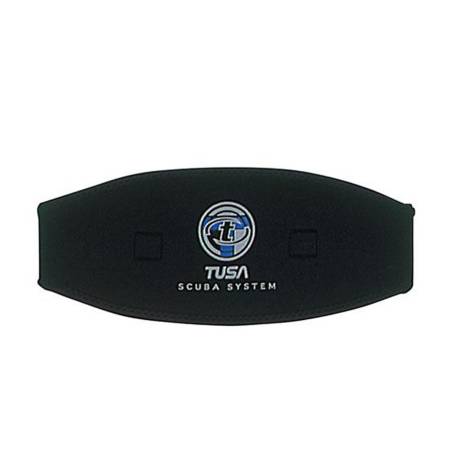 Tusa Mask Strap Cover Black