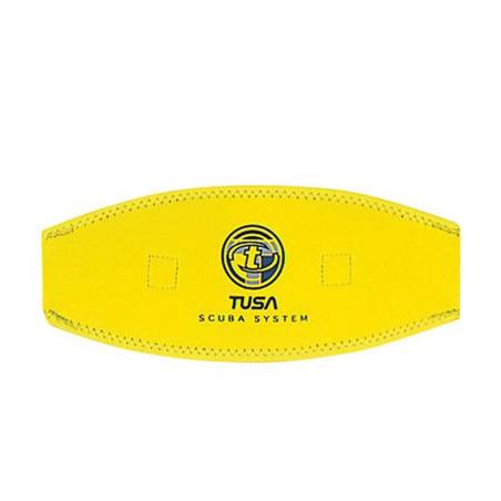 Tusa Mask Strap Cover Yellow