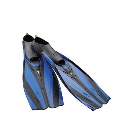 Tusa Aletas Platina Azul
