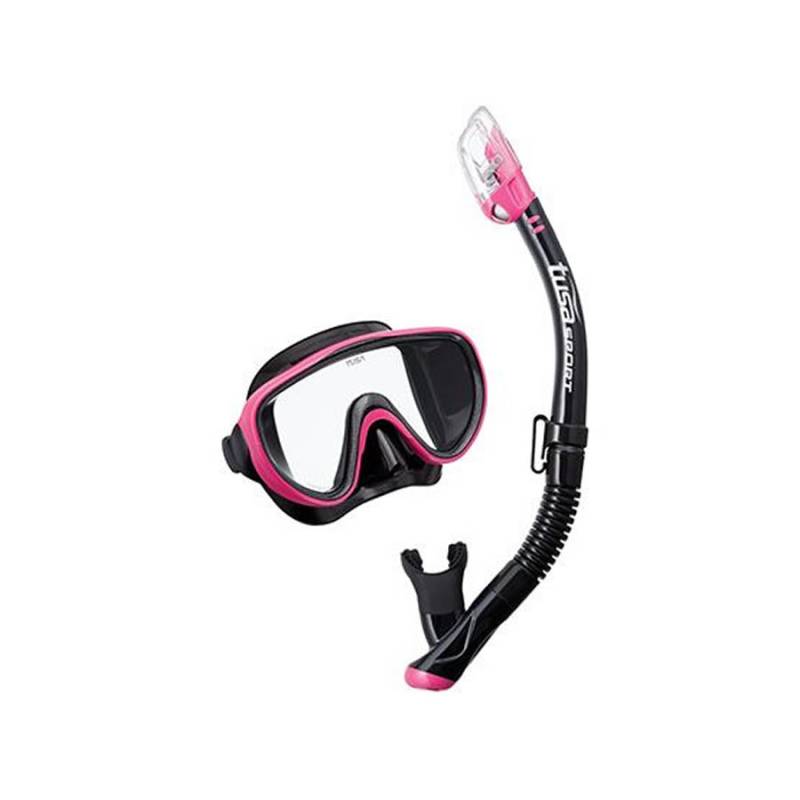 Tusa Set Serene Mask + USP-250 Snorkel Pink
