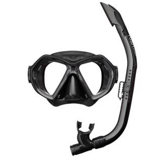 Tusa Set X-Plore Mask + UN0103 Snorkel Black