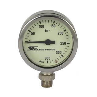 Scuba force SPG Pressure Gauge 52mm 360bar