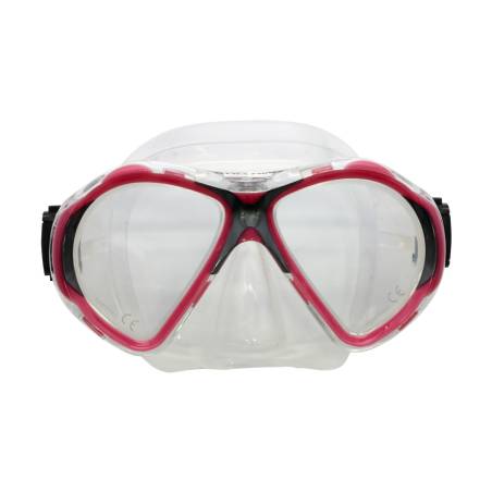 Scuba Force Vision II Mask Clear / Pink
