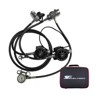 Scuba Force Black Devil Twin Tec Set II Rubber