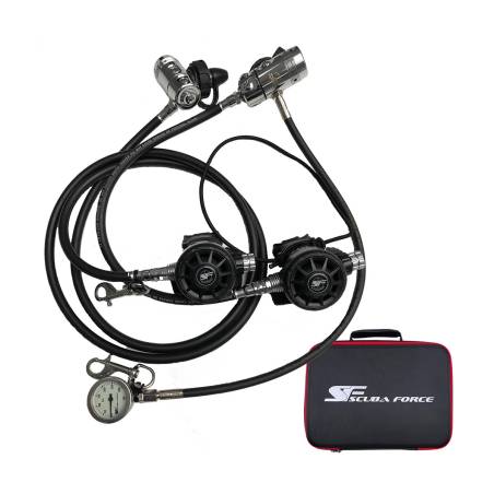 Scuba Force Black Devil Twin Tec Set II Rubber