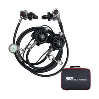 Scuba Force Black Devil Twin Tec Set III Rubber