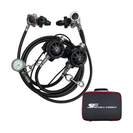 Scuba Force Black Devil Twin Tec Set III Rubber