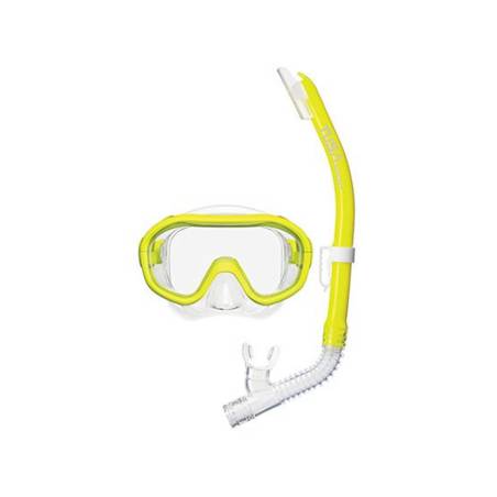 Tusa Set Kleio Mini Fit Transparente / Amarillo Flúor