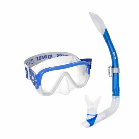 Mares Set Keewee Splash Azul