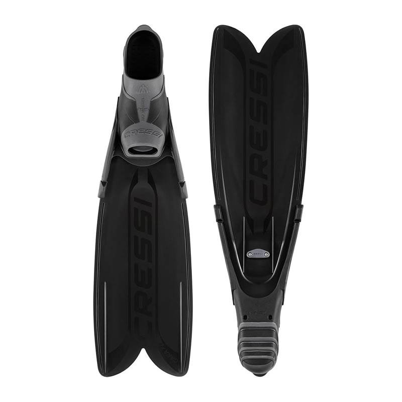 Cressi Aletas Gara Turbo Flex Negro