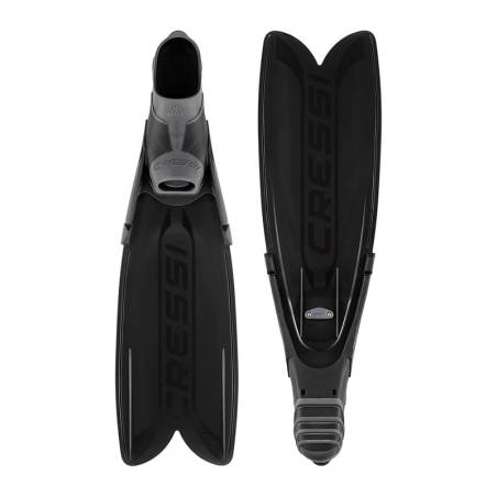 Cressi Aletas Gara Turbo Flex Negro