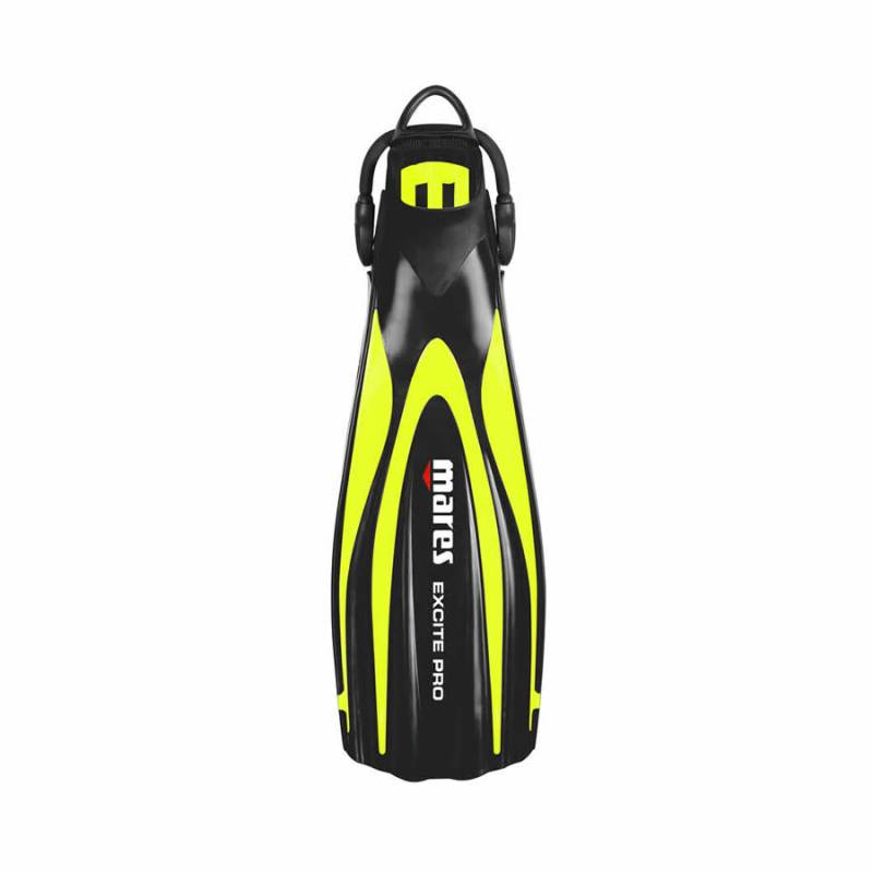 Mares Aletas Excite Pro Amarillo Flúor