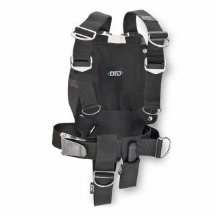 DTD Arnés Ajustable QUICK FIX + Backplate Aluminio 3mm