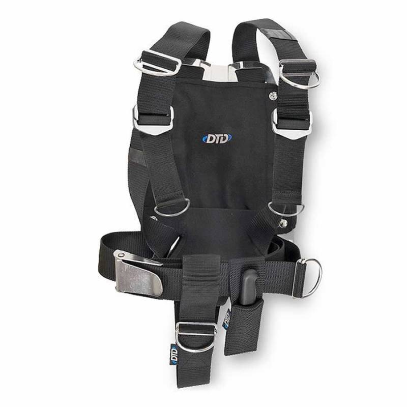 DTD Adjustable QUICK FIX Harness + SS Backplate 3mm