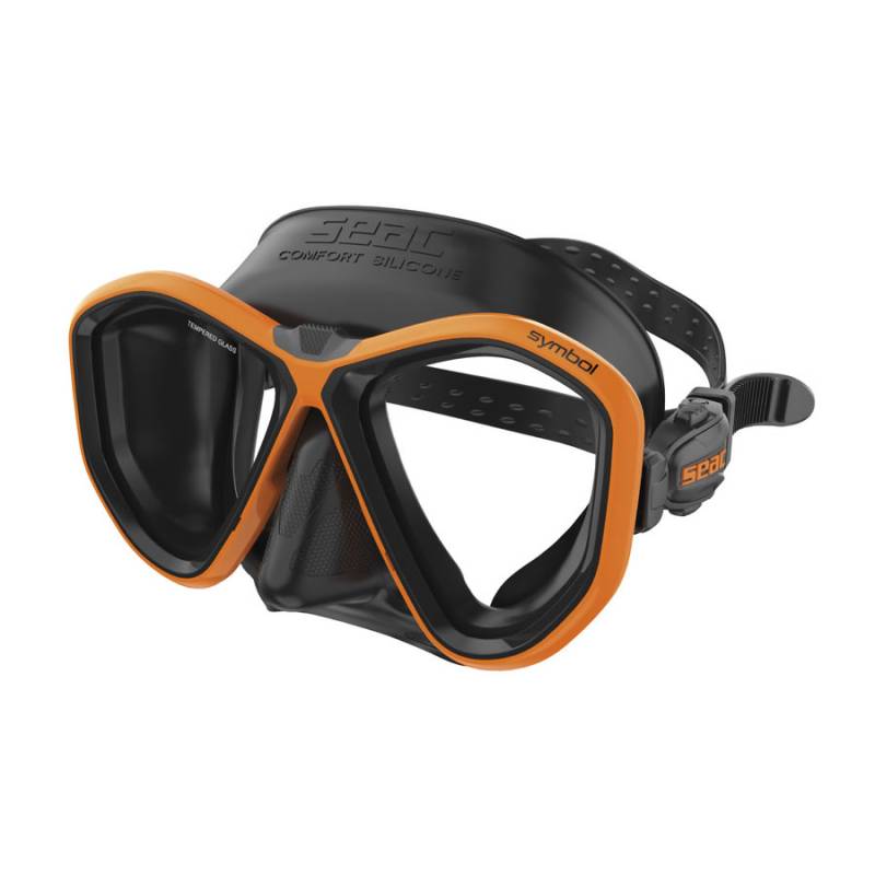 Seac Máscara Symbol Asian Fit Naranja