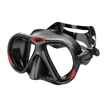 Seac Iena Mask Black / Red