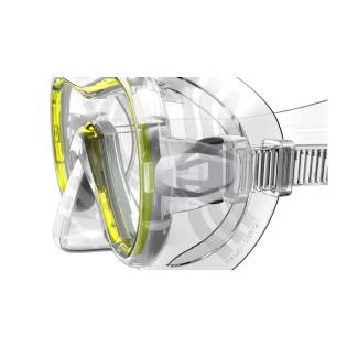 Seac Máscara Giglio MD Transparente / Amarillo
