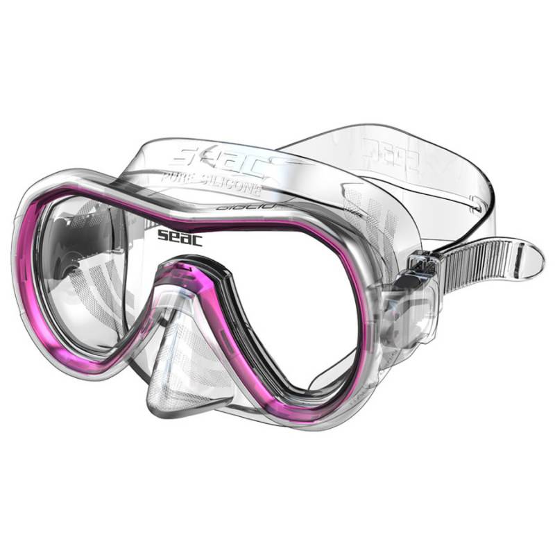 Seac Giglio MD Mask Clear / Pink