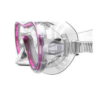 Seac Máscara Giglio MD Transparente / Rosa