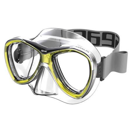 Seac Amalfi Mask Clear / Yellow