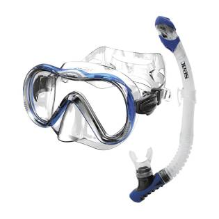 Seac Set Bis Boss Dry Transparente / Azul