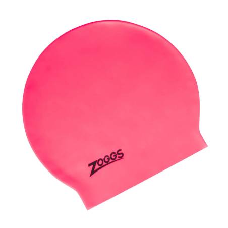 Zoggs Gorro Látex para Cabello Largo Rosa