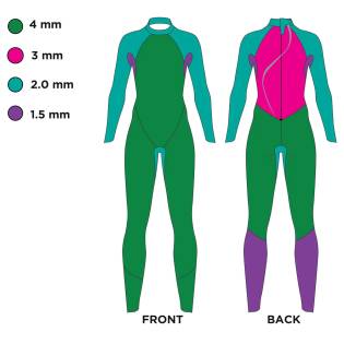 Zoggs Predator Tour FS Triathlon Wetsuit Man