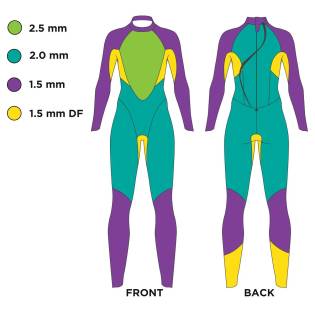 Zoggs Explorer Ultra FS Open Water Wetsuit Woman