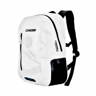 Cressi Atlantis Dry Backpack White