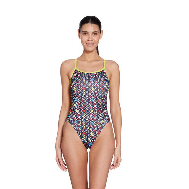 Zoggs Bañador Printed Rayback E+ Supernova