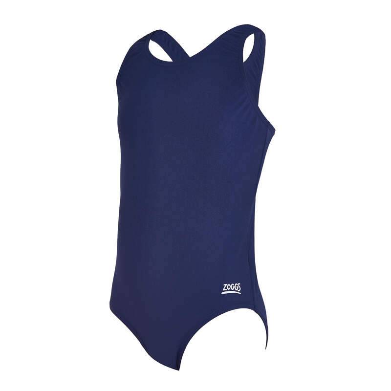 Zoggs Cottesloe Sportback Swimsuit Junior Navy Blue