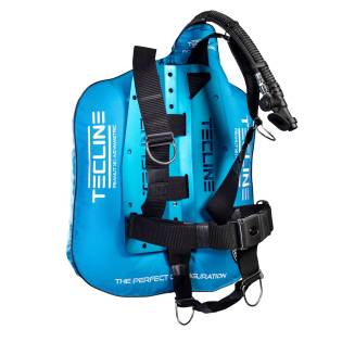 Tecline Pack Peanut 11 / 13 / 16 / 21 DIR Harness Alu BP Blue