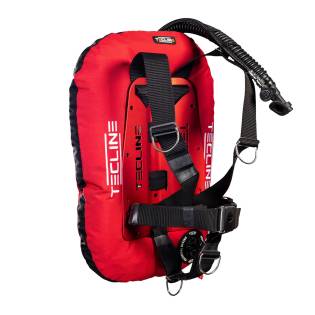 Tecline Pack Donut 13 / 15 DIR Harness Alu BP Red