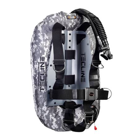 Tecline Pack Donut 13 / 15 / 17 DIR Harness Alu BP Camo