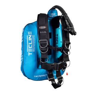 Tecline Pack Peanut 11 / 13 / 16 / 21 Comfort Harness Alu BP Blue