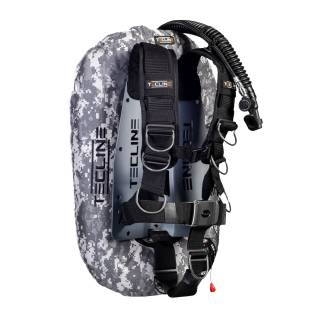 Tecline Pack Donut 13 / 15 / 17 Comfort Harness Alu BP Camo