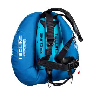 Tecline Pack Donut 17 / 22 Special Edition DIR Harness ALU BP Blue