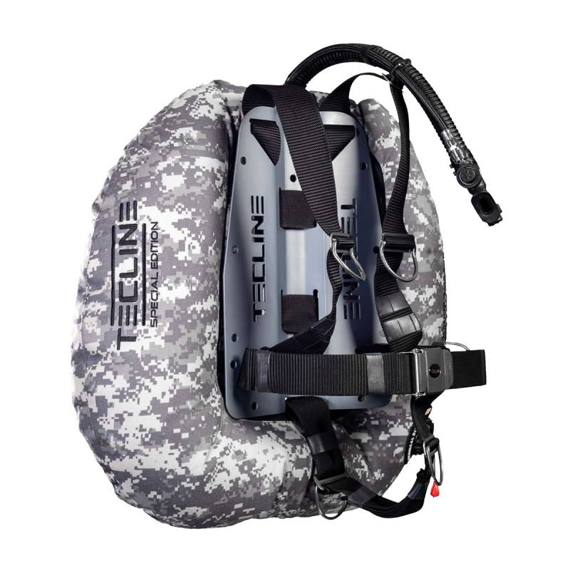 Tecline Pack Donut 17 / 22 Special Edition Arnés DIR Placa Aluminio Camo