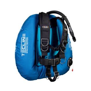Tecline Pack Donut 17 / 22 Special Edition Comfort Harness ALU BP Blue