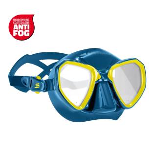 Salvimar Morpheus Anti Fog Mask Petrol / Yellow