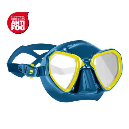 Salvimar Morpheus Anti Fog Mask Petrol / Yellow