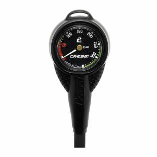 Cressi Mini Pressure Gauge 2025 Black
