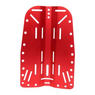 Metalsub Aluminum Back Plate Red