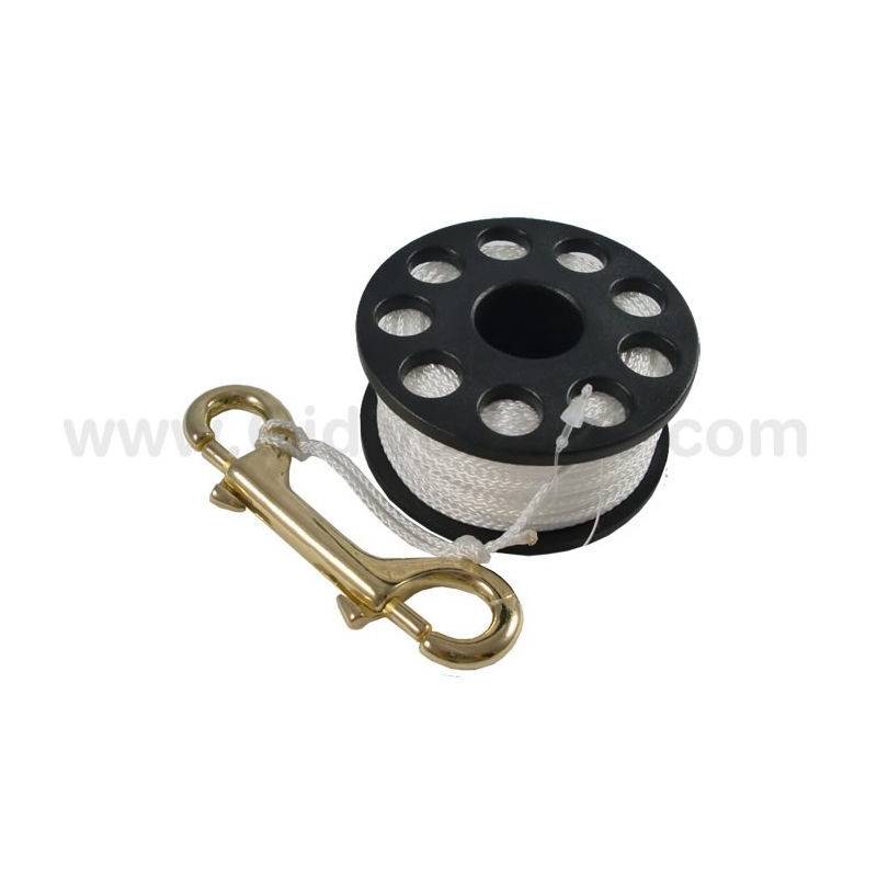 Cressi Spool con Mosquetón 50m