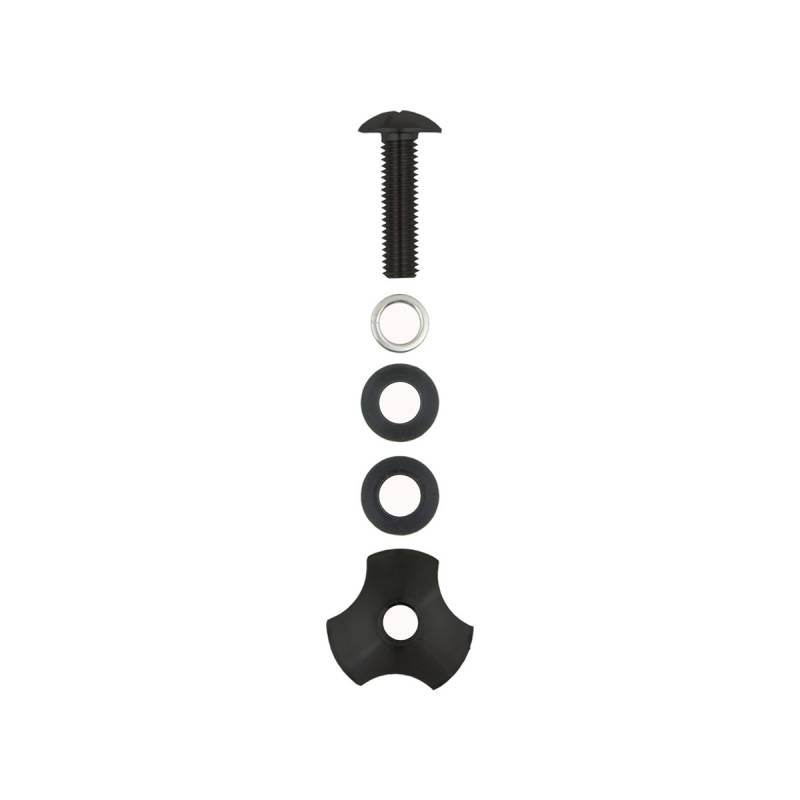 Tecline Tornillo Titanium Negro para Adaptador Monobotella