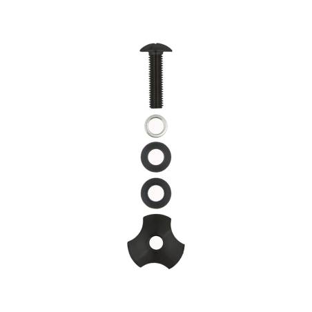 Tecline Tornillo Titanium Negro para Adaptador Monobotella