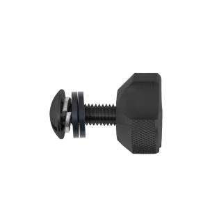 Tecline Tornillo Titanium Negro para Adaptador Monobotella