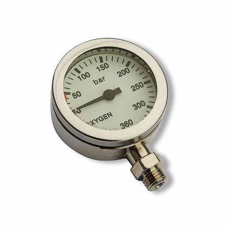 DTD Pressure Gauge Oxygen 52mm 300bar