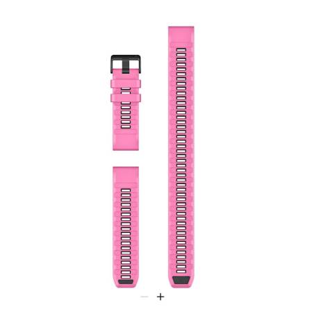 Garmin Correa Silicona QuickFit 26 /22 / 20 con Alargador Rosa