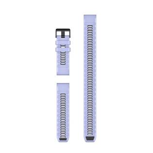 Garmin QuickFit 26 / 22 / 20  Silicone Strap with Extension Violet